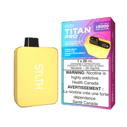 STLTH Titan Pro 15K – Mango Peach Apricot Ice (PROV)