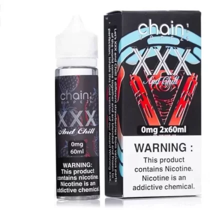 XXX and Chill Dual Pack E-Liquid by Chain Vapez - Vape Product; Vape Product, Vape Product