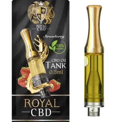 RA Royal CBD | CBD Vape Cartridge 100mg – 0.5mL