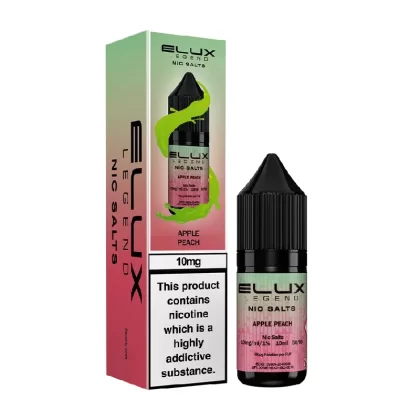Apple Peach Nic Salt E-Liquid by Elux