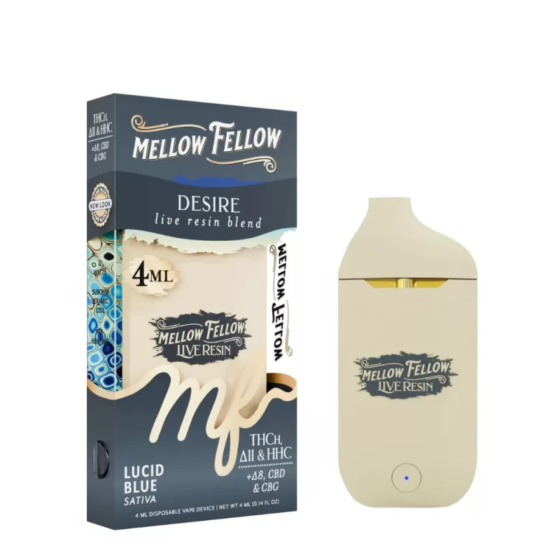 Mellow Fellow Live Resin Disposable Vape – 4 Grams - Discountvapepen