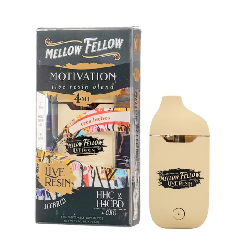 Mellow Fellow Live Resin Disposable Vape – 4 Grams - Discountvapepen - Image 2