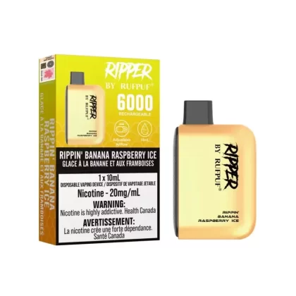 RIPPER 6000 – RIPPIN’ BANANA RASPBERRY ICE