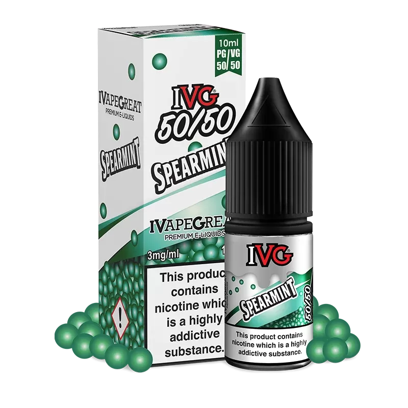 Spearmint E-Liquid by IVG 50/50 – 10ml