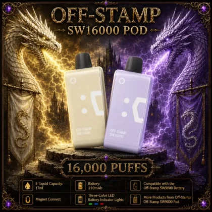 Off-Stamp SW16000 Pod - OMG! Smoothie (WHT Series)