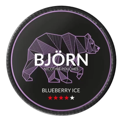 Woreczki nikotynowe Bjorn 18mg – Blueberry Ice Snus AKCYZA