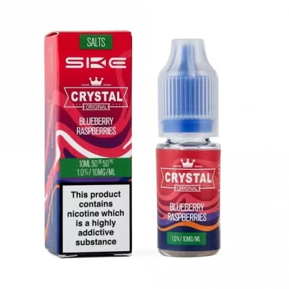 SKE Crystal Blueberry Raspberries Nic Salt E Liquid – Original Series (10ml)
