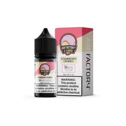 Strawberry Crumble | Air Factory Salts | 30mL - 36MG