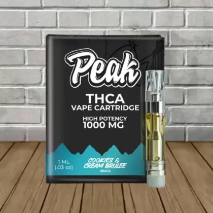 Peak High Potency THCa Vape Cart 1g