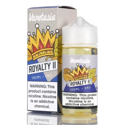 ROYALTY 2 BY VAPETASIA – 100ML (3mg,6mg)