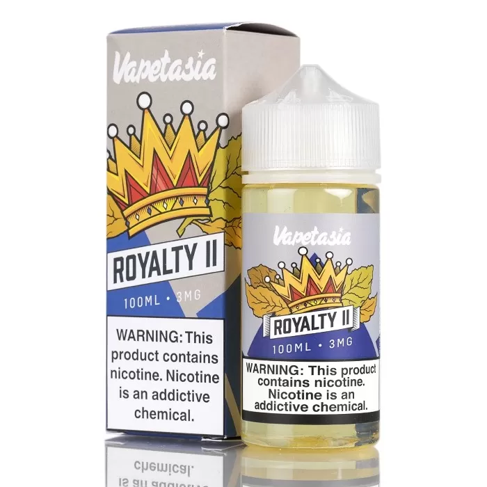 ROYALTY 2 BY VAPETASIA – 100ML (3mg,6mg)