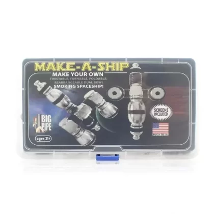 Big Pipe Make A Ship Metal Pipe Kit - Vape Store