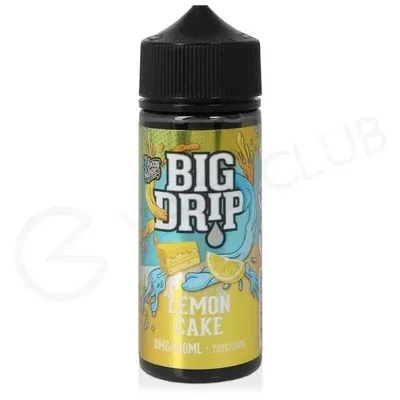 Lemon Cake Shortfill E-Liquid by Big Drip 100ml - Ecigpremium