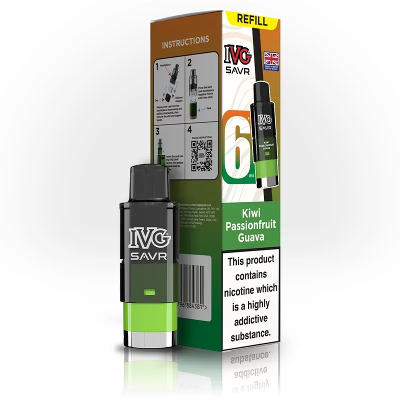 IVG SAVR Kiwi Passionfruit Guava Refill - Ejuicewarehouse