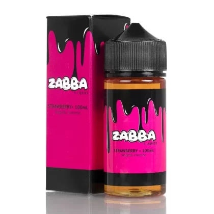 Strawberry – Zabba E-Liquids – 100mL