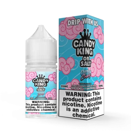 CANDY KING on SALT - Cotton Candy - 30ML E-Liquid