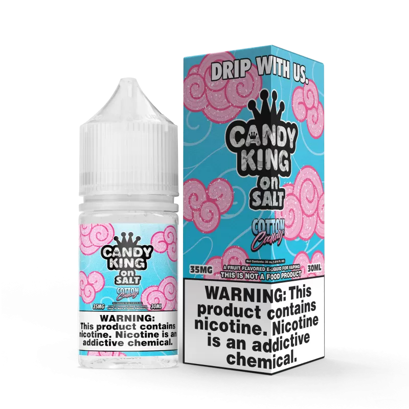 CANDY KING on SALT - Cotton Candy - 30ML E-Liquid
