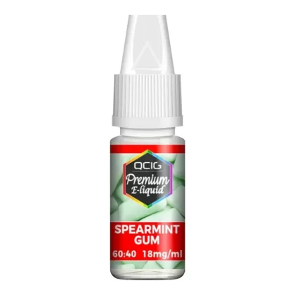 QCIG SPEARMINT GUM 10ML E-LIQUID