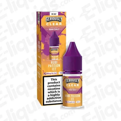 Seriously Clear Rubi Passion Ice Nic Salt