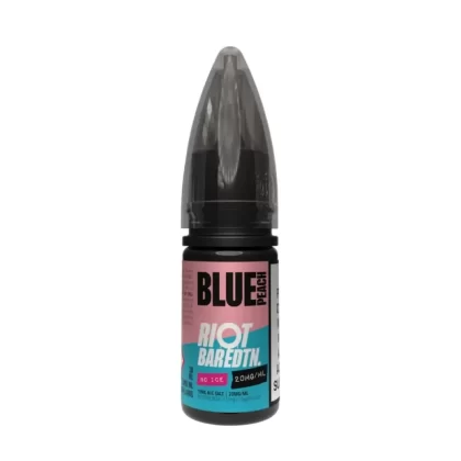 Blue Peach Nic Salt E-Liquid Bar Edition No Ice by Riot Squad (10ml)
