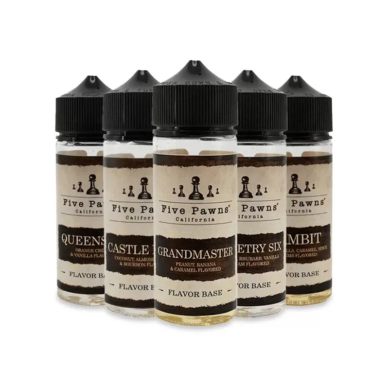 Five Pawns 50/50 100ml 0mg Shortfills