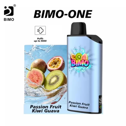 BIMO ONE 9000 Puffs – Passion Fruit Kiwi Guava - Ozvapeone (BE7EB9)