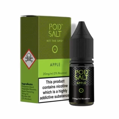 Apple – Pod Salt Nicotine Salt E Liquid – 10ml – TPD - Vapestorm Co