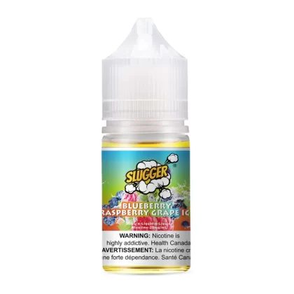 Slugger Saltnic Blueberry Raspberry Grape Ice 30ml - Vapebazaar Pk