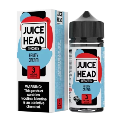 Juice Head Desserts - Fruity Cream - 100ML E-Liquid - 3MG