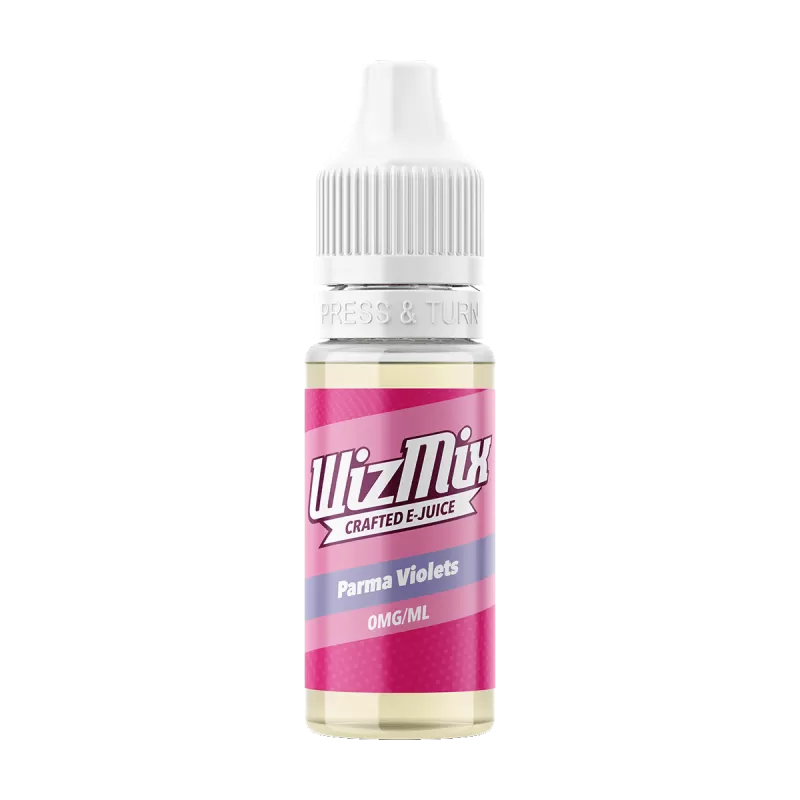 WizMix Parma Violets - 10ml - Vape Product, 12mg (Discontinued) (10B8E7)