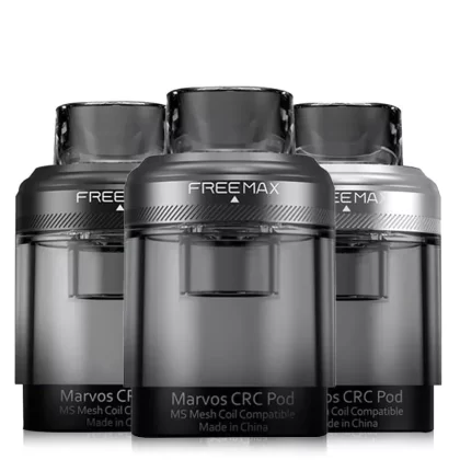 Marvos CRC Replacement XL Pod By Freemax - Colour#Gunmetal>Black>Silver