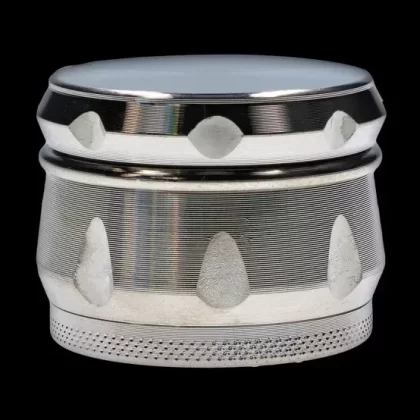 Smoke Cartel Grooved 3-Stage Grinder – 62mm
