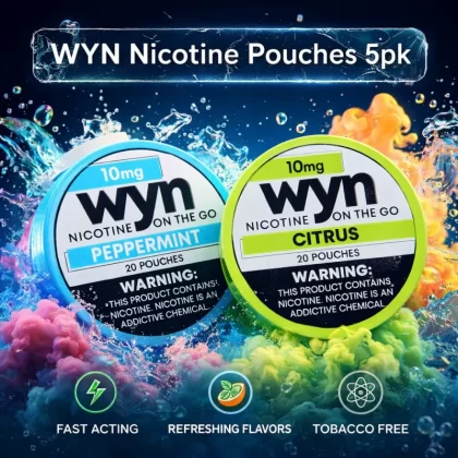 WYN Nicotine Pouches 5pk - Mango / 14mg - Vapeciga