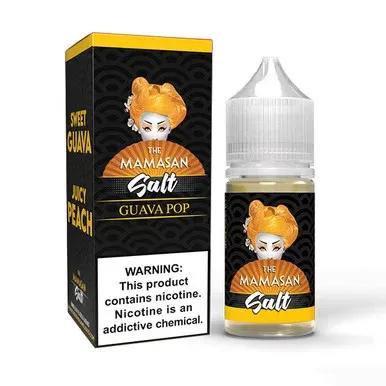 Guava Pop (Guava Peach) The Mamasan Salts Series 30mL