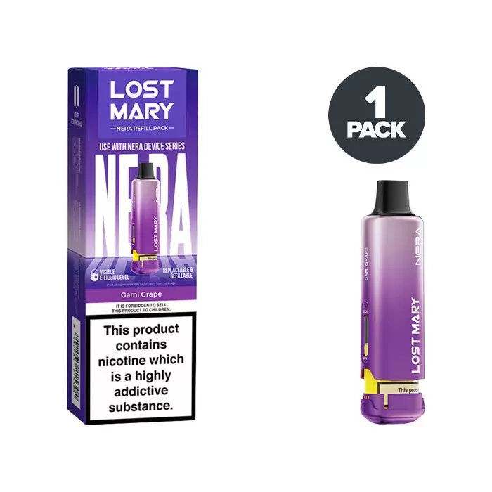 Gami Grape Lost Mary Nera 15K Refill Pack