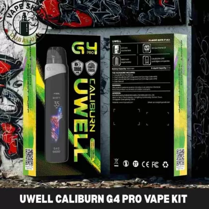 Uwell Caliburn G4 Pro Vape Kit 1800mAh 35W in Dubai UAE - Desert Gold, Fantasy Pink