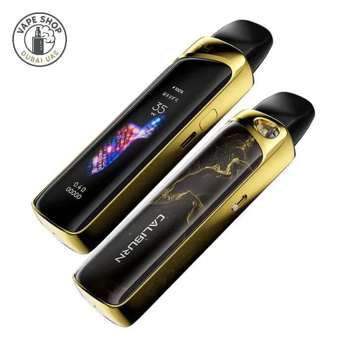 Uwell Caliburn G4 Pro Vape Kit 1800mAh 35W in Dubai UAE - Desert Gold, Fantasy Pink - Image 2