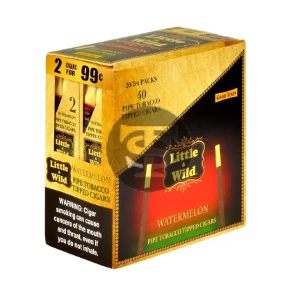 Good Times Little and Wild 2 For 99c 20 Packs of 2 Watermelon - Vape Store