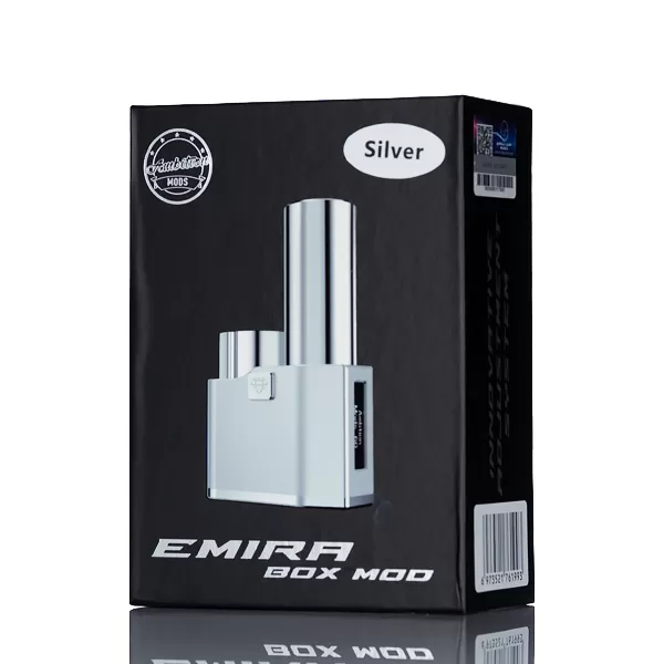 Ambition Mods Emira SBS 60W Box Mod - Silver - Image 3