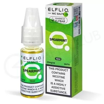 Spearmint Nic Salt E-Liquid by Elf Bar Elfliq - Ecigpremium