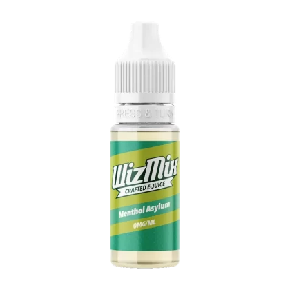 WizMix Menthol Asylum - 10ml - 12mg - Vape Product (4BCB8C)