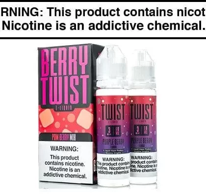 POM BERRY MIX BY TWIST E LIQUID 120ML - Vapejuice