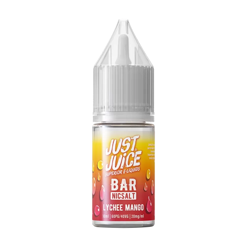 Lychee Mango Nic Salt by Just Juice Bar - 5mg - Vape Product (229BA9) - Image 3