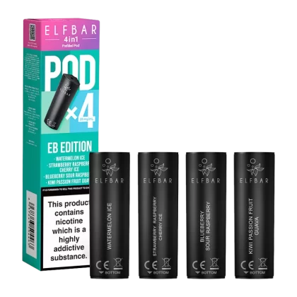 EB Edition Elfbar 4in1 Pods - 20mg - Vape Product