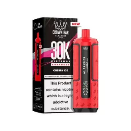 Al Fakher 30K Hypermax Prefilled Pod Kit Cherry Ice - Strength#20mg
