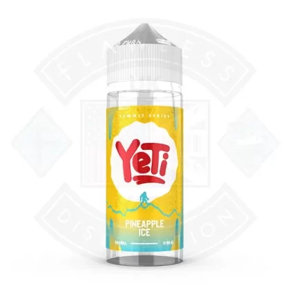 Yeti Summit Series – Pineapple Ice 0mg 100ml Shortfill