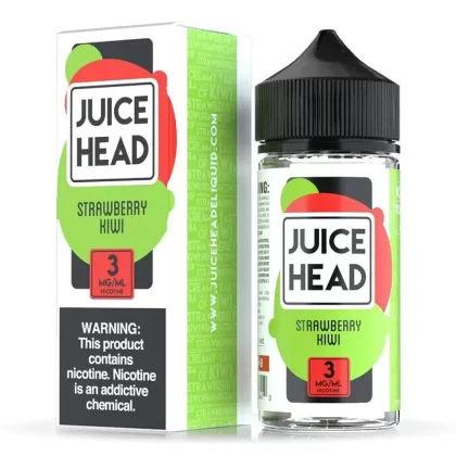 JUICE HEAD – STRAWBERRY KIWI 100ML - Vape Product, Vape Product (D9BED3)