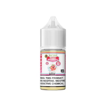 Pod Juice – Frozen Strawberry – Salt Nic – 30mL - Redstarvapor