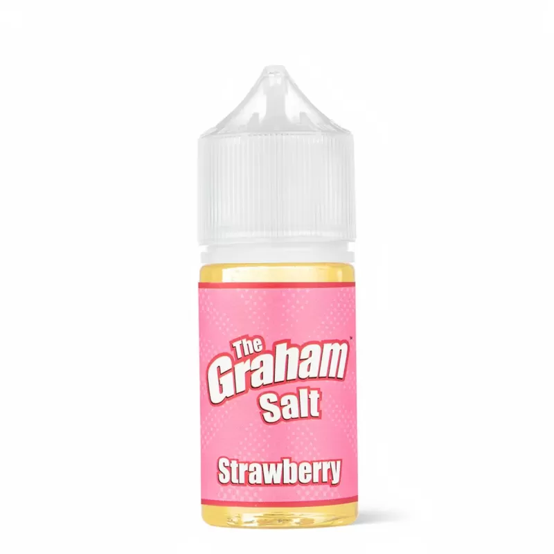 The Graham Salt – Strawberry 30mL Pre-Steeped Salt Nic