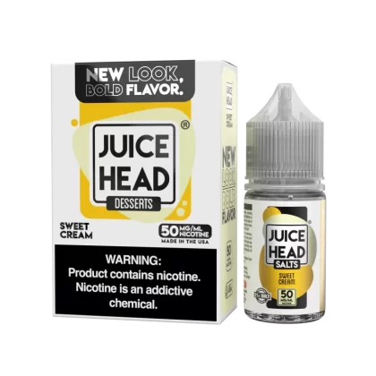 Juice Head Salts - Sweet Cream - 30ML E-Liquid - 50MG
